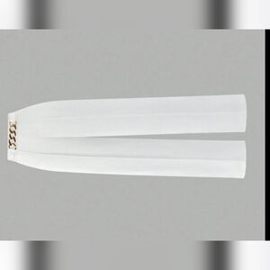 Elegant White Women's Wide-Leg Pants